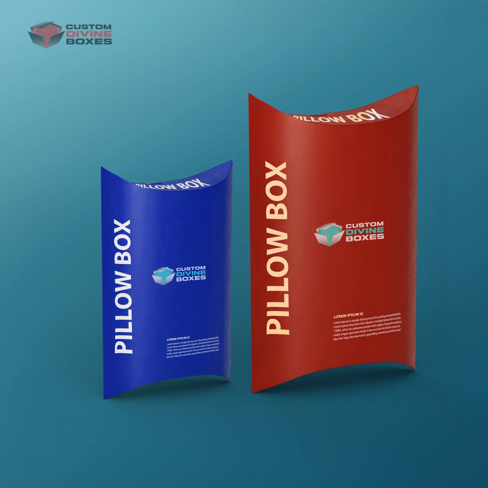 Linen Pillow Boxes for Gifts, Favors & Retail Packaging